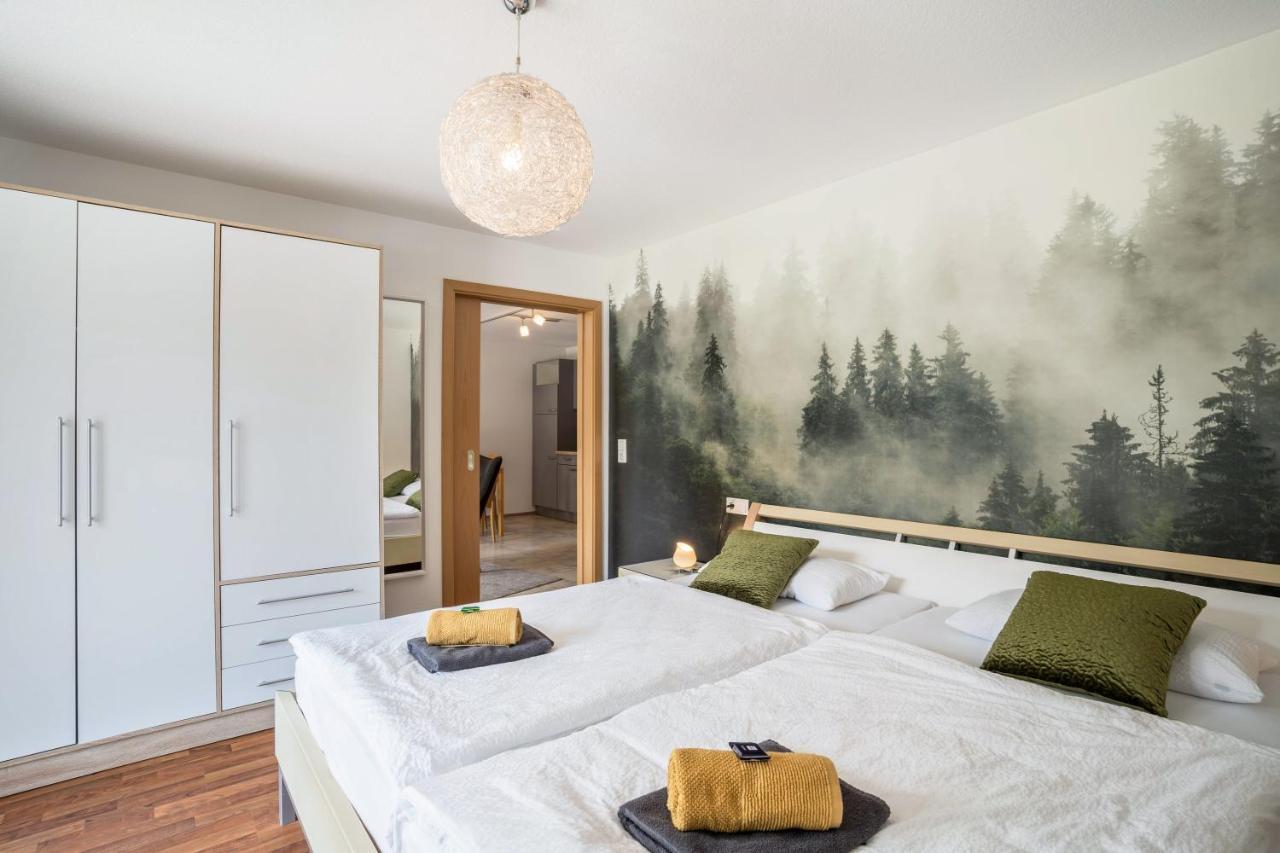 Ferienwohnung Hohfelsenblick Зеебах Экстерьер фото