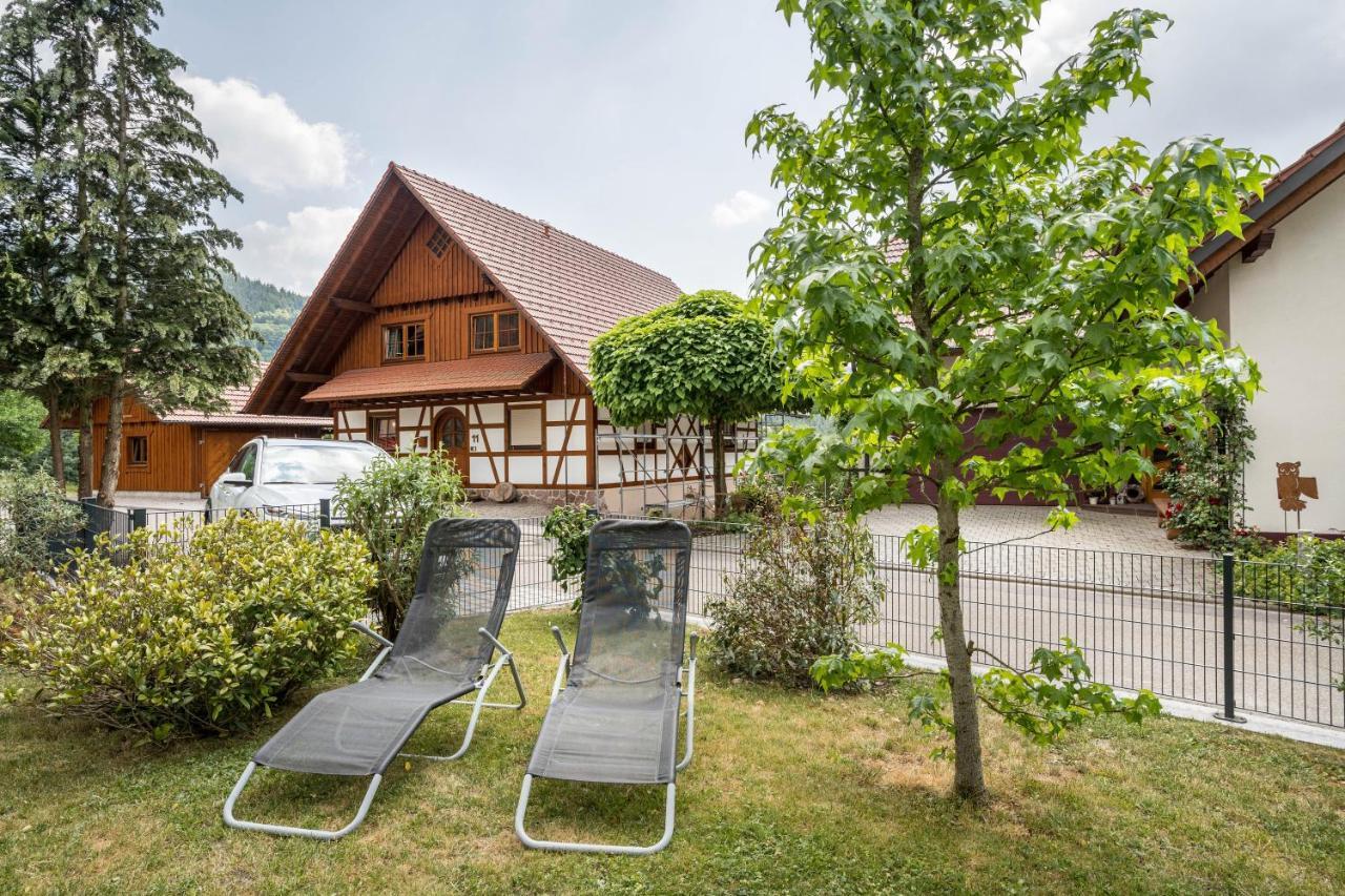 Ferienwohnung Hohfelsenblick Зеебах Экстерьер фото